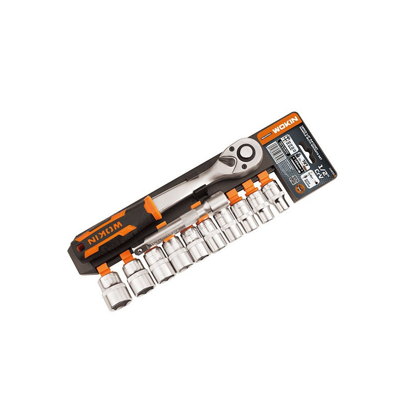 Račňa 1/2″ s hlavicami (súprava 12ks)