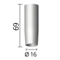 BINZEL Zahnutá plynová hubica Ø 16 / 69mm