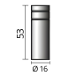 SOLUTION Valcová plynová hubica Ø 16 / 53mm