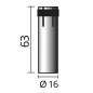 SOLUTION Valcová plynová hubica Ø 17 / 63mm