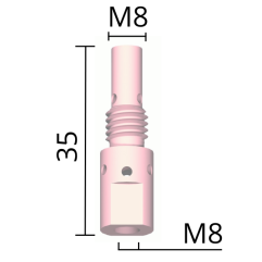 Difúzor pre horáky typu 25 (M8)