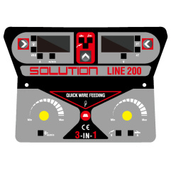 Displej zváračky SOLUTION LINE 200
