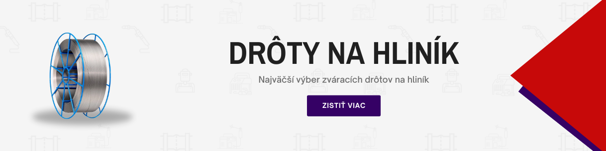 Drôty na hliník