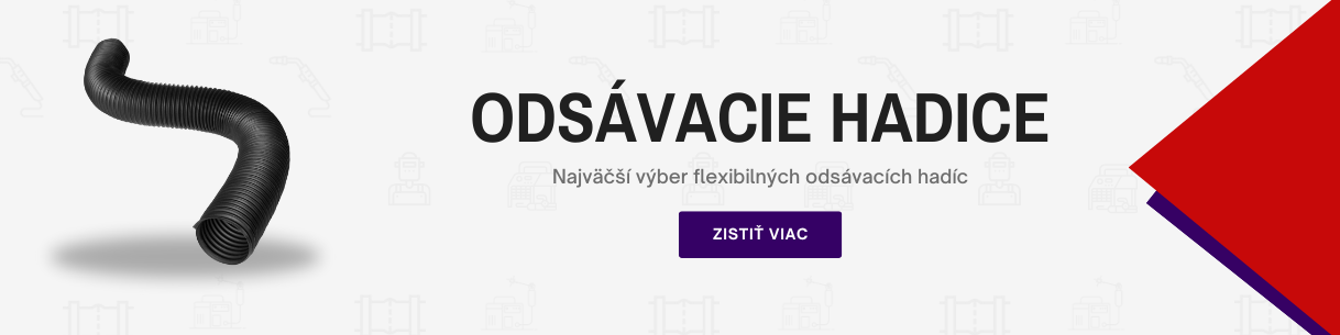 Flexibilné odsávacie hadice