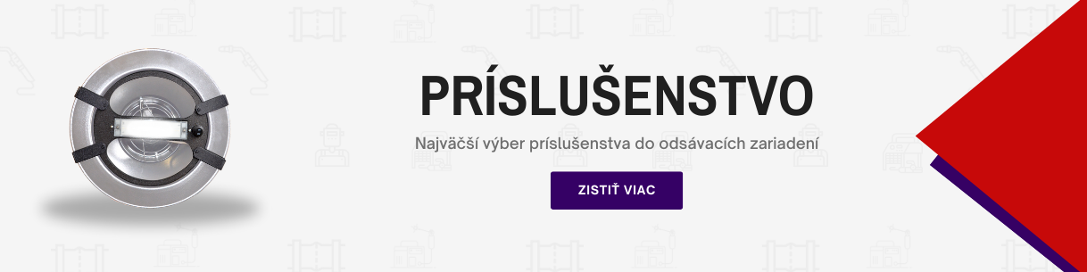 Príslušenstvo do odsávacích zariadení